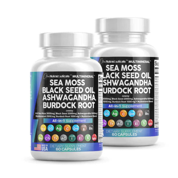 LUMINARA - Multimineral Sea Moss Black Seed