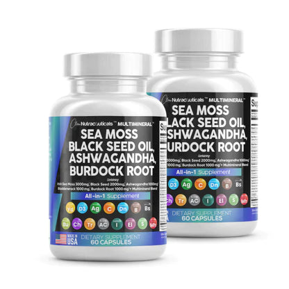 LUMINARA - Multimineral Sea Moss Black Seed