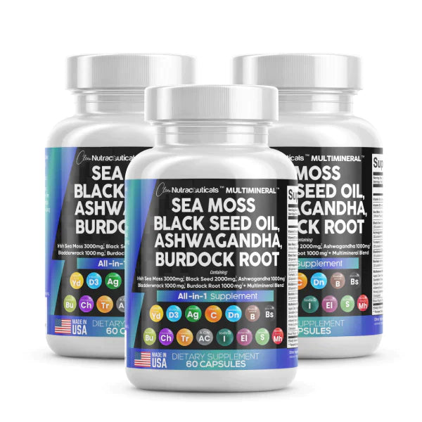 LUMINARA - Multimineral Sea Moss Black Seed