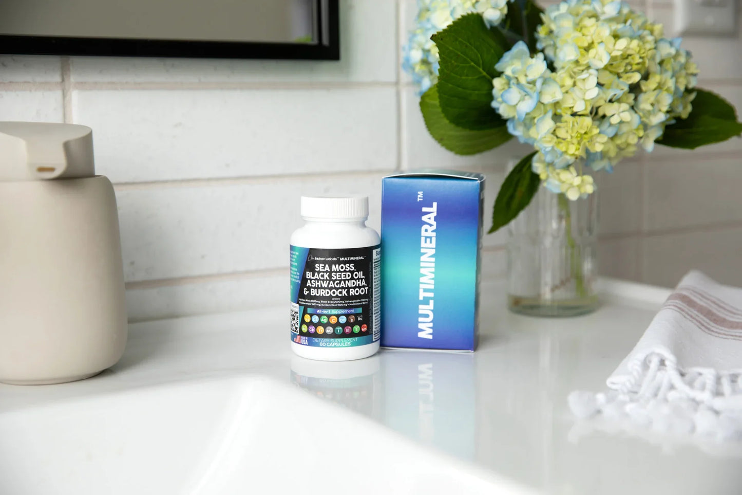 LUMINARA - Multimineral Sea Moss Black Seed